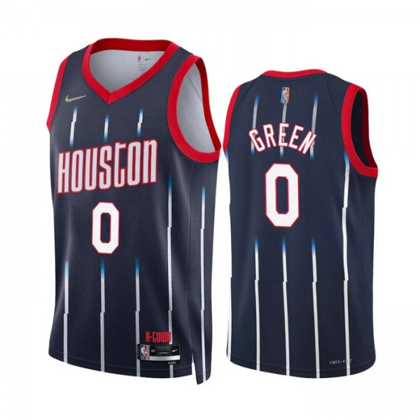Houston Rockets Trikot Jalen Green 0 Nike 2022-23 City Edition Navy Swingman - Herren Houston Rockets Trikot Jalen Green 0 Nike 2022-23 City Edition Navy Swingman - Herren